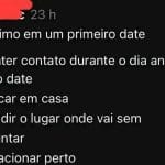 Ah, o primeiro encontro