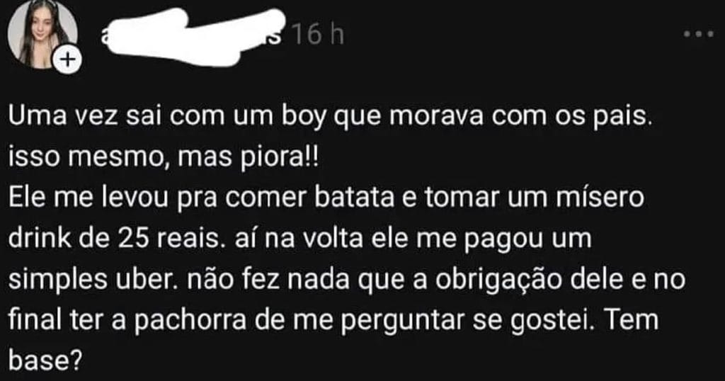 Batatas e drinks: O novo padrão de encontros!