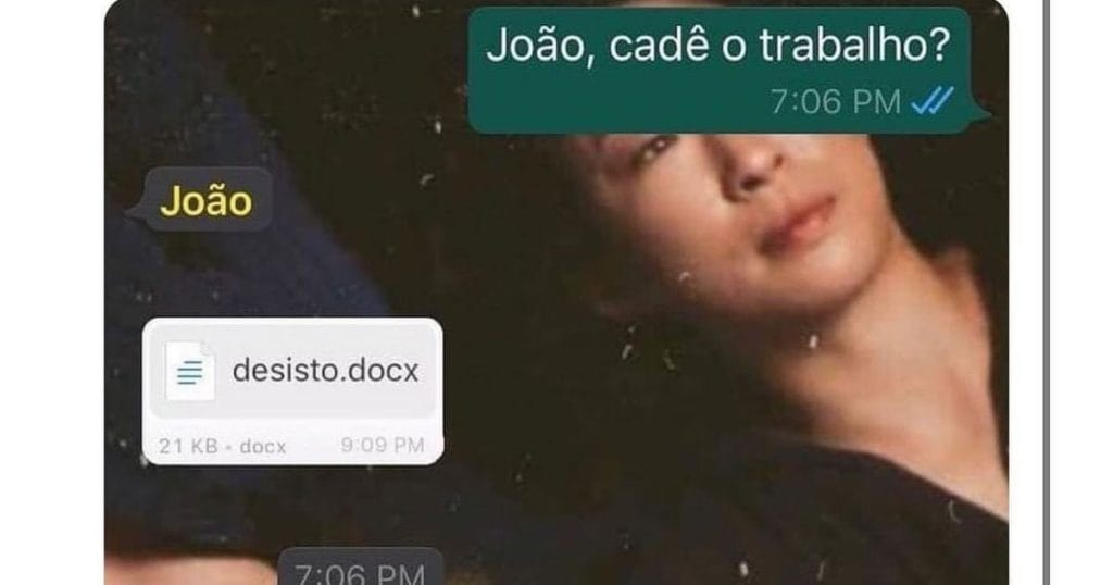 Decide jogar a toalha? Decide jogar a toalha?