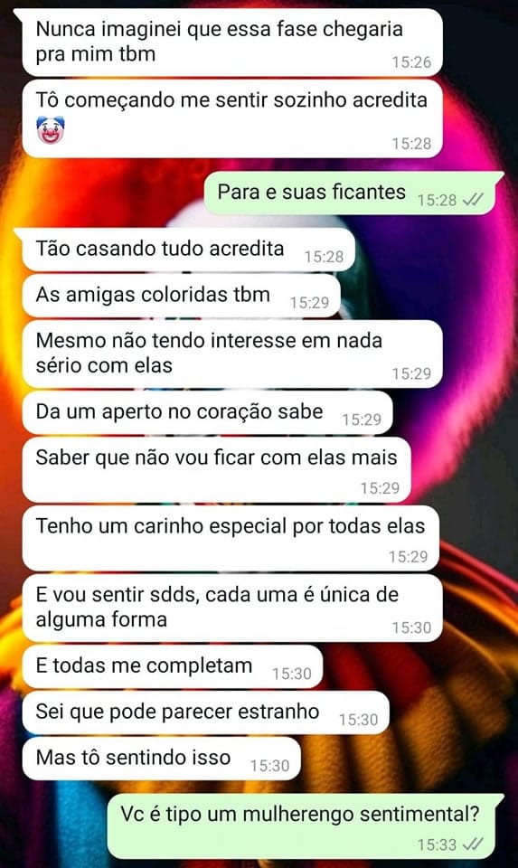 Dilema do mulherengo sentimental