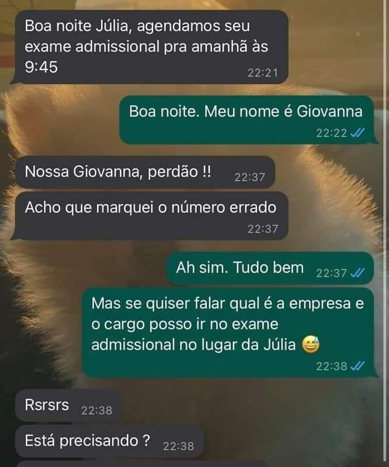 Exame admissional: Quando a confusão vira oportunidade!