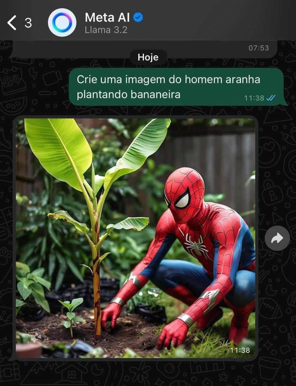 Homem-Aranha na horta: O amigão da vizinhança agora é rei das bananeiras