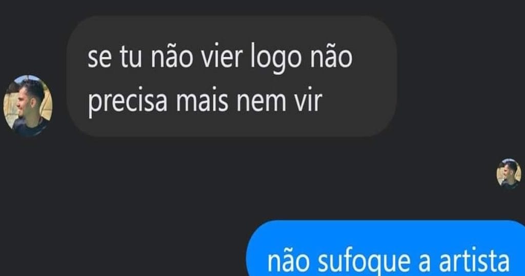 Não sufoque a artista Não sufoque a artista
