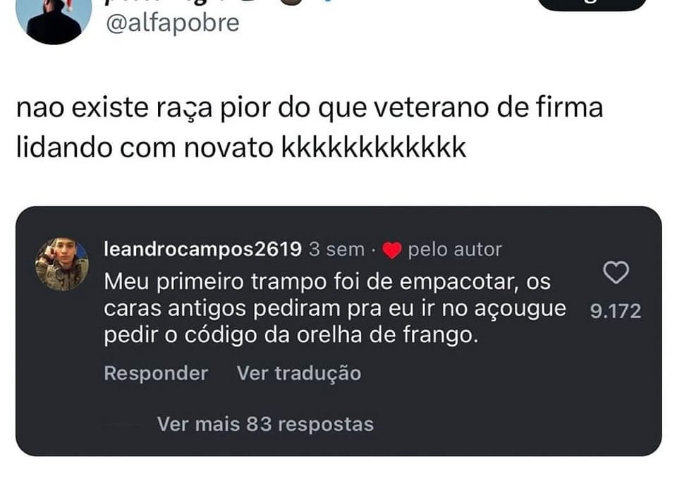 Novato e o código da orelha: A tradição das pegadinhas de escritório! Novato e o código da orelha: A tradição das pegadinhas de escritório!