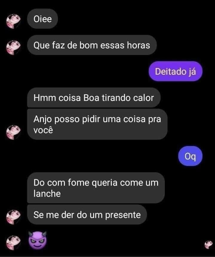 O clássico pedido de lanche na madrugada O clássico pedido de lanche na madrugada