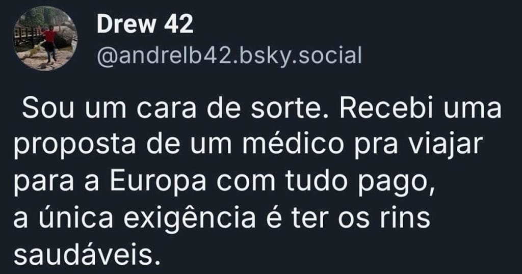 Promoção irresistível ou cilada? Viaje para a Europa com rins saudáveis! Promoção irresistível ou cilada? Viaje para a Europa com rins saudáveis!