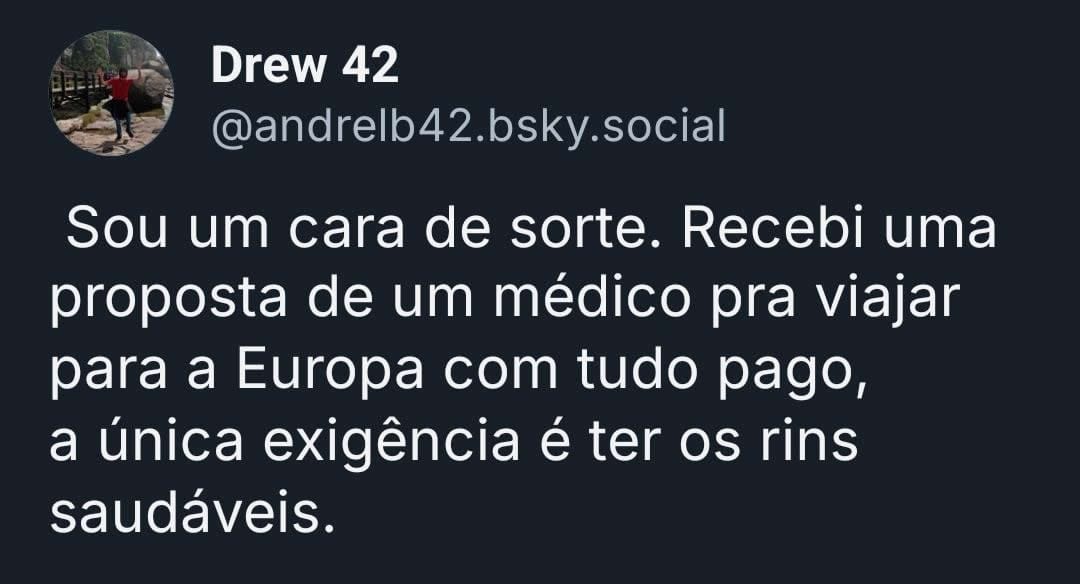 Promoção irresistível ou cilada? Viaje para a Europa com rins saudáveis! Promoção irresistível ou cilada? Viaje para a Europa com rins saudáveis!