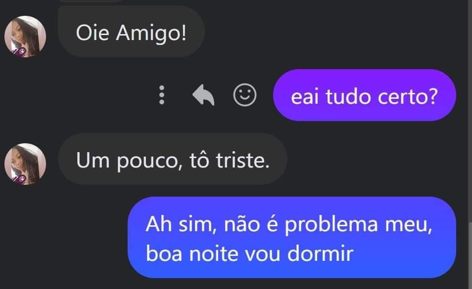 Quando a tristeza encontra o sono: O drama do WhatsApp!