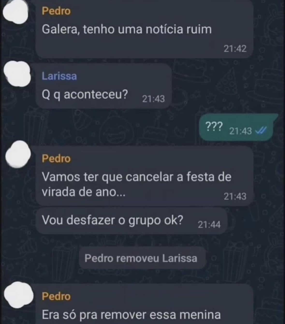 Suspense de Ano Novo: O Drama da Exclusão! Suspense de Ano Novo: O Drama da Exclusão!