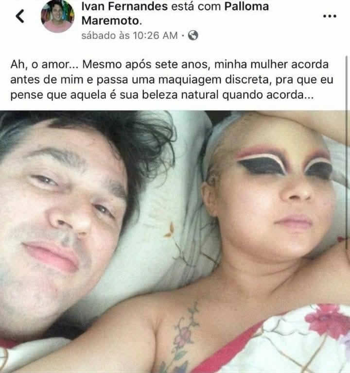 A maquiagem do amor: Quando acordar é um show! A maquiagem do amor: Quando acordar é um show!