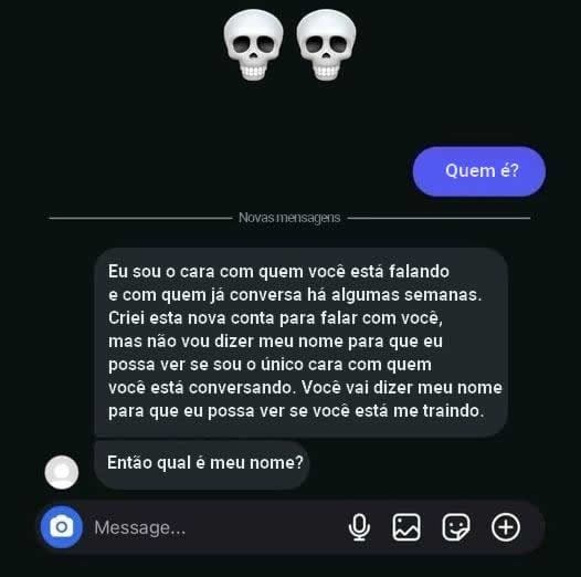 Criou conta nova e virou detetive: O Brasil sempre sabe como criar suspense!