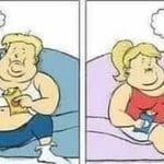 Do sofá ao altar e de volta ao sofá: A verdadeira jornada fitness do amor!