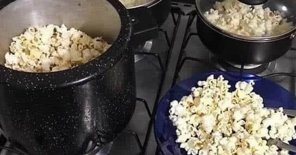 Minha janta morando sozinho: Um festival internacional de pipoca