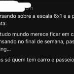 O plano do fim de semana perfeito que esqueceu do mundo real!