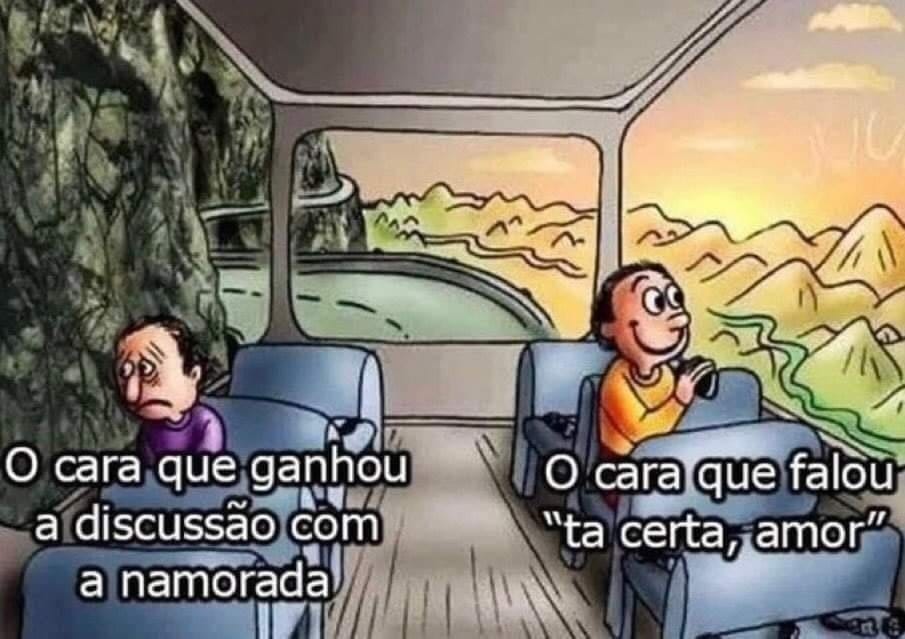Quer ganhar a discussão ou curtir a viagem?