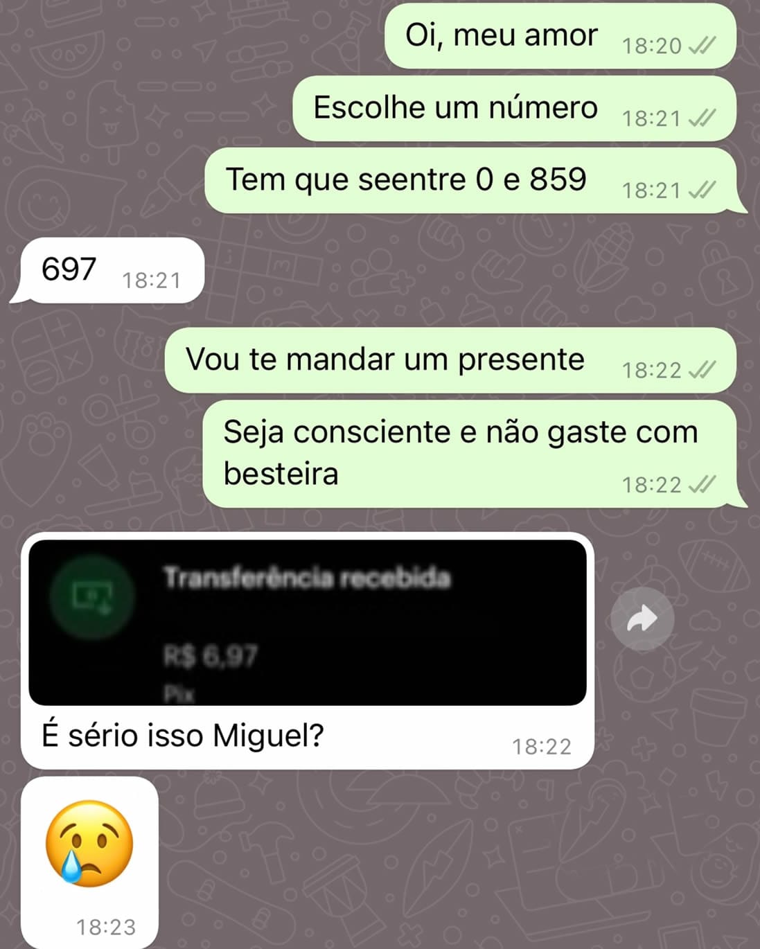 Quer presente? Escolhe um número e torce