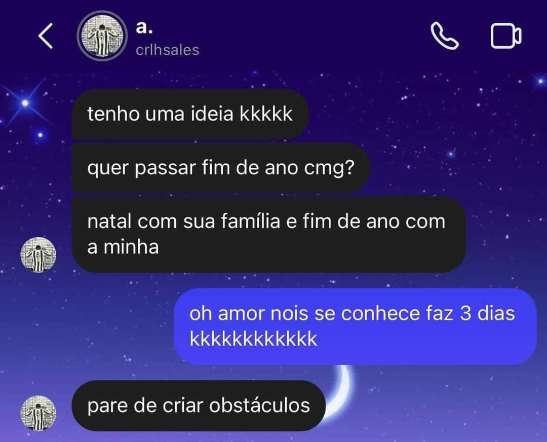 Relacionamento express: de oi no inbox pra trazer a sobremesa no Natal em 72 horas! Relacionamento express: de oi no inbox pra trazer a sobremesa no Natal em 72 horas!