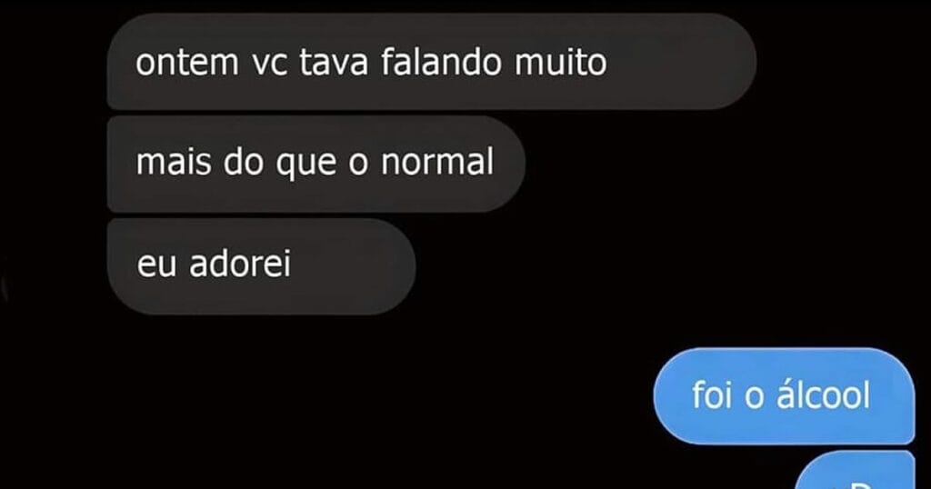 Álcool: O melhor amigo dos conversadores! Álcool: O melhor amigo dos conversadores!