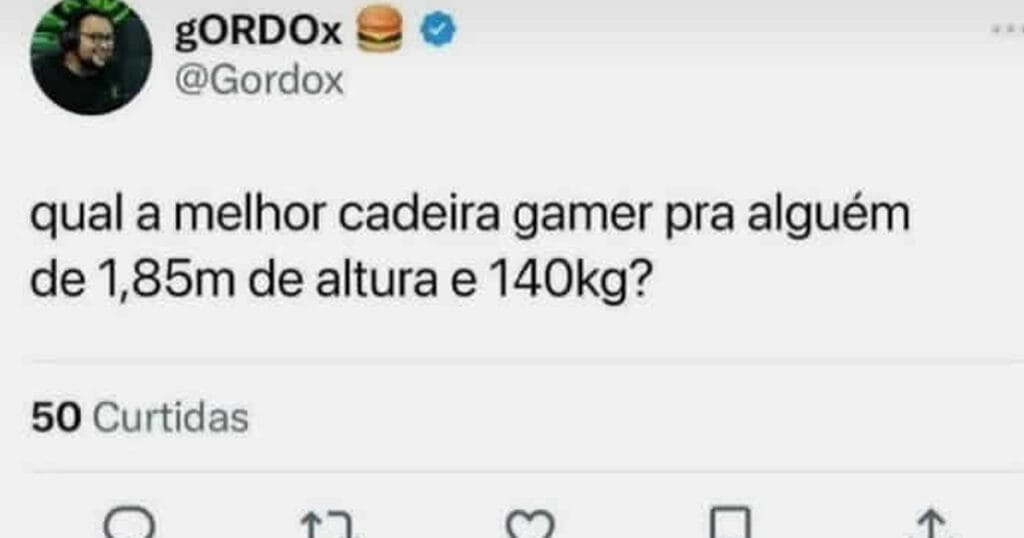 Cadeira gamer 2 em 1: Conforto pro game, força pro shape