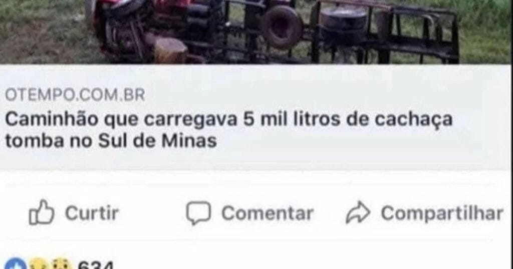 Caminhão de cachaça: O grande tombamento! Caminhão de cachaça: O grande tombamento!