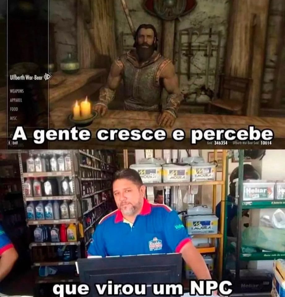 Crescendo e virando NPC: A saga do adulto moderno! Crescendo e virando NPC: A saga do adulto moderno!