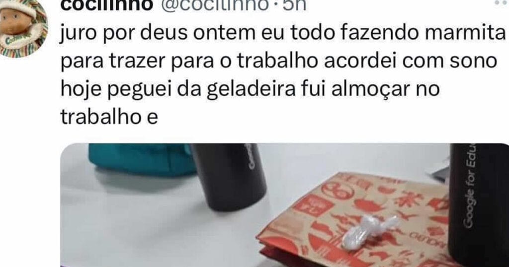 Frango cru na marmita: quando o sono vence até o almoço! Frango cru na marmita: quando o sono vence até o almoço!