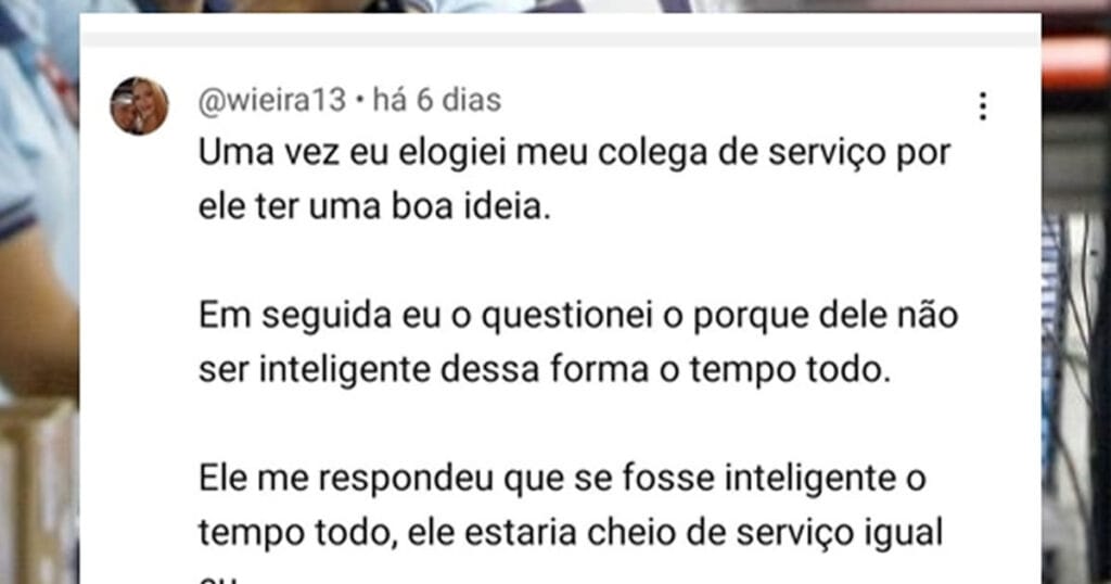 O segredo do sucesso? Ser inteligente só quando vale a pena! O segredo do sucesso? Ser inteligente só quando vale a pena!