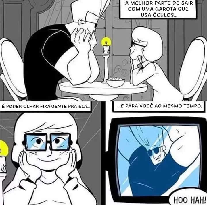 Óculos: para ver o amor nos olhos dela... e no seu próprio reflexo! Óculos: para ver o amor nos olhos dela... e no seu próprio reflexo!