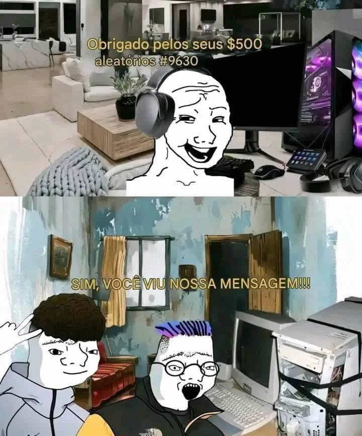 Streamer de setup milionário agradece enquanto o sub financia live no PC da NASA