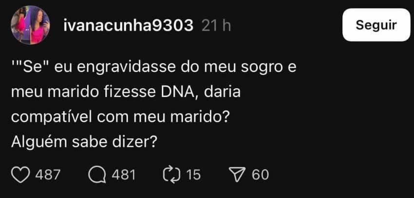 A dúvida genética que quebrou a internet (e talvez a família)