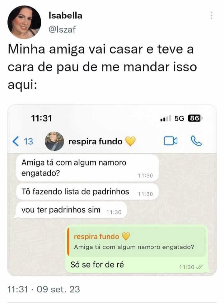 Amizade no Brasil: Do casamento ao Stand-up em uma mensagem!