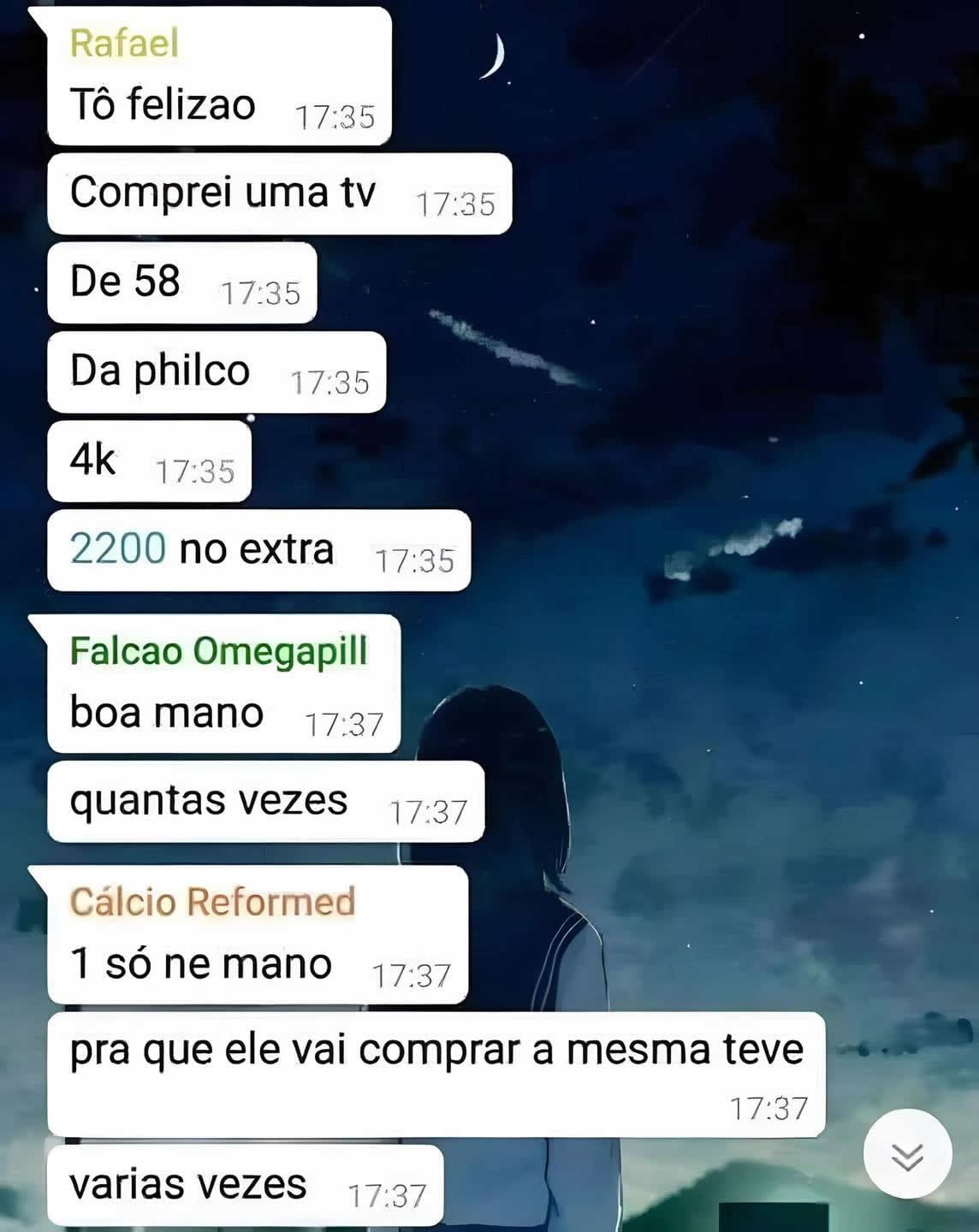 Comprei uma TV: Quando a resenha do grupo supera a tecnologia 4K! Comprei uma TV: Quando a resenha do grupo supera a tecnologia 4K!