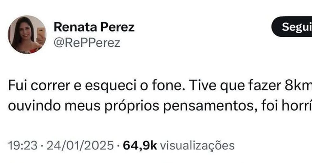 Correr sem música: A maratona dos pensamentos!