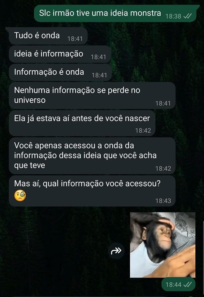 Descubra a onda cósmica das ideias Descubra a onda cósmica das ideias