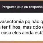 Fiz vasectomia e descobri que ela não cancela filhos já cadastrados no sistema!