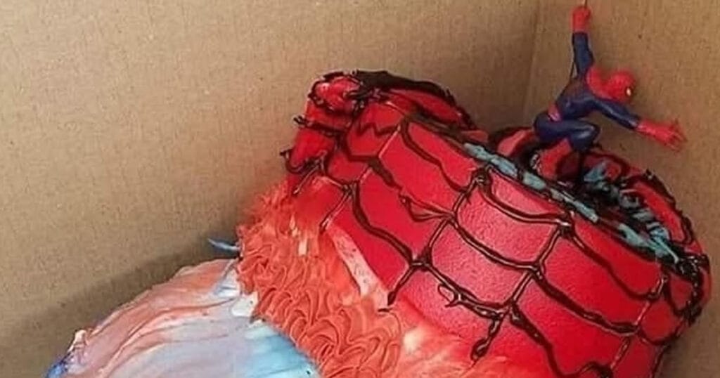 Homem-Aranha no Aranhaverso (da confeitaria brasileira)