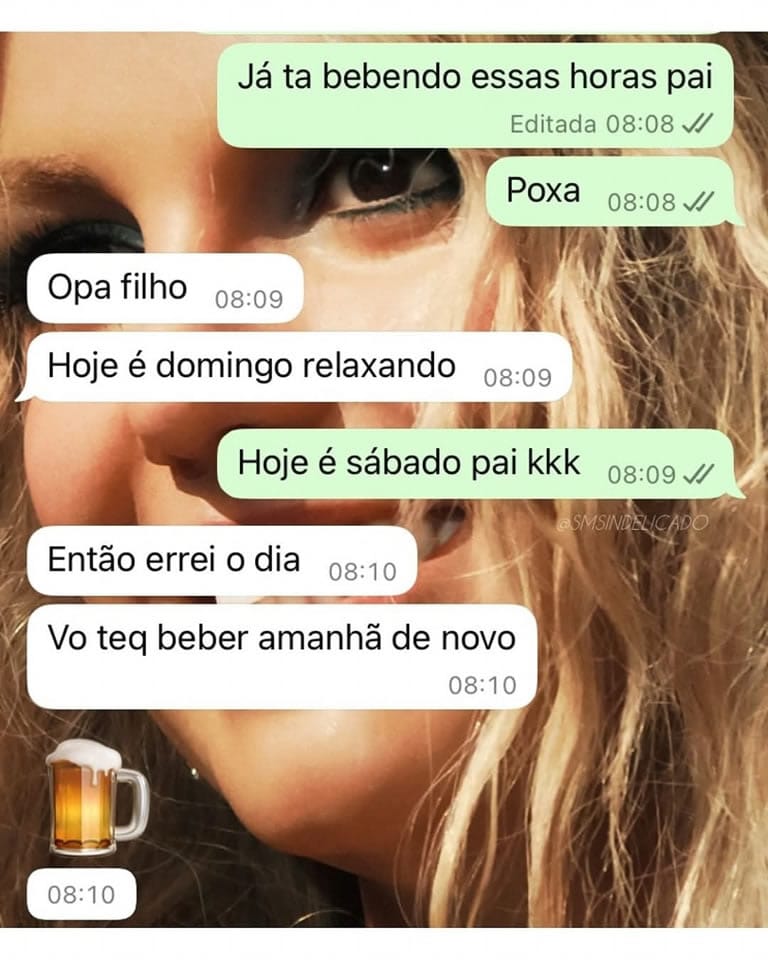Quando o 'Oi' do WhatsApp vira um 'Eita!' surreal!