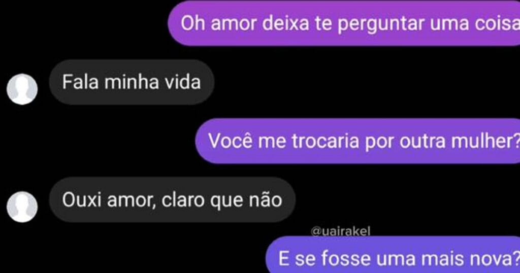 Teste de fidelidade? Só se não envolver uma moto no meio! Teste de fidelidade? Só se não envolver uma moto no meio!