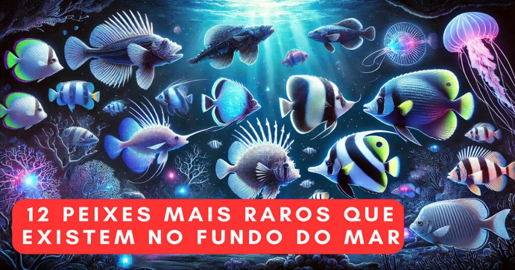 12 peixes misteriosos que ninguém tem certeza se são reais ou apenas lendas do fundo do mar