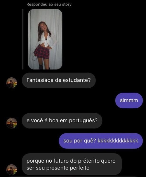 A cantada que desafia até o professor Pasquale
