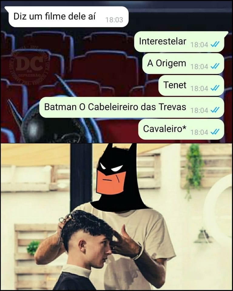 Batman: O cabeleireiro das trevas! Batman: O cabeleireiro das trevas!