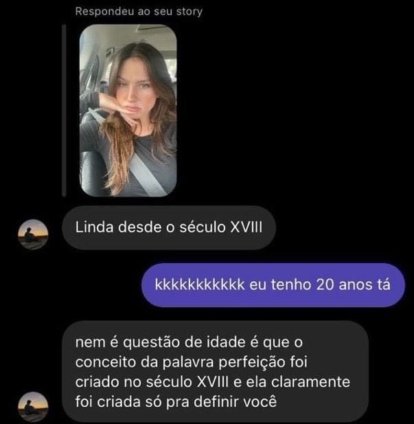 Cantadas históricas: do século XVIII direto para o seu DM!