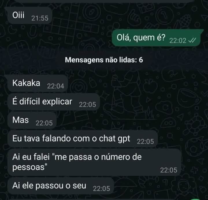 ChatGPT virou cupido ou golpista? Nunca saberemos ChatGPT virou cupido ou golpista? Nunca saberemos