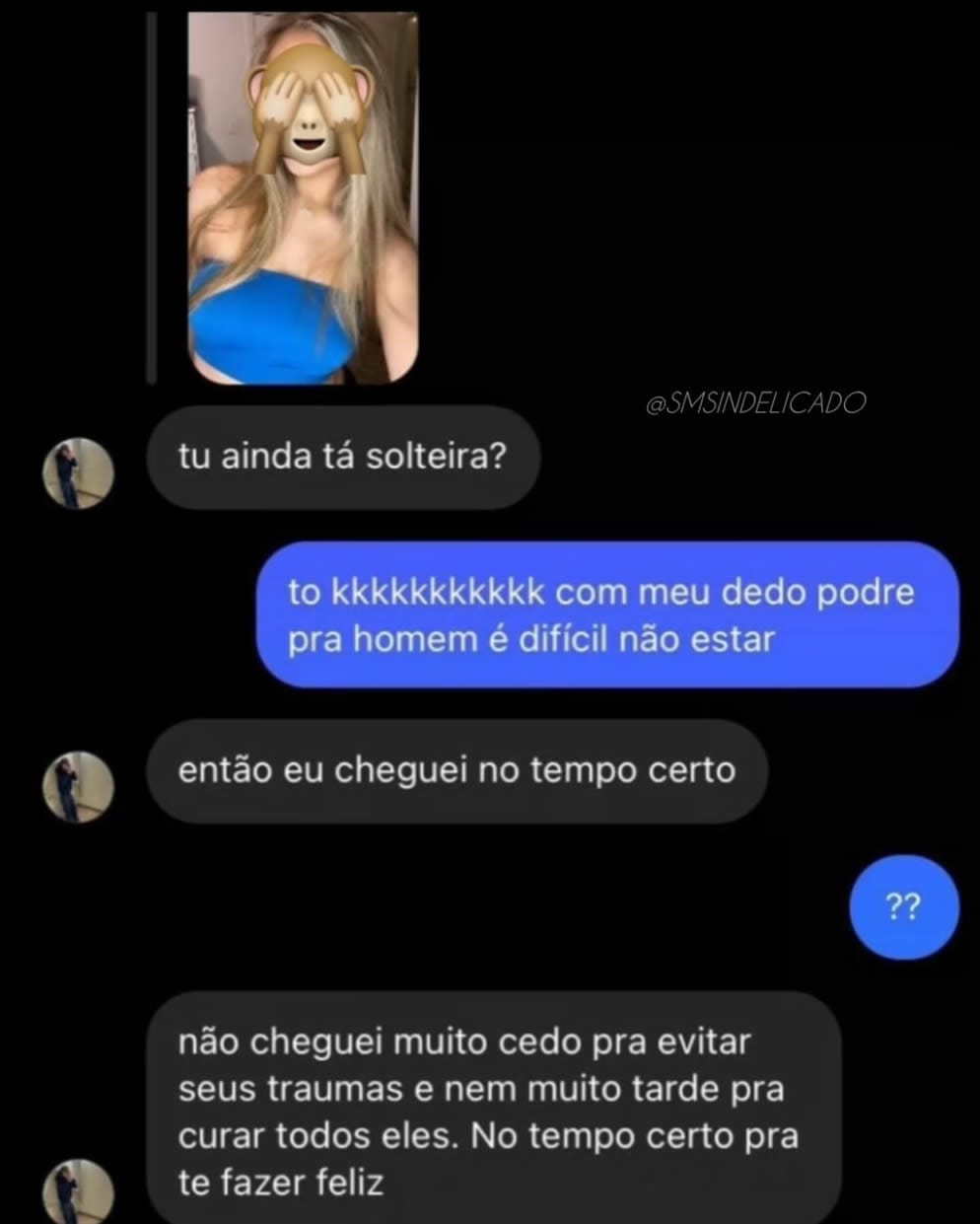 Dedo podre? Chamo de teste vocacional pro fracasso amoroso Dedo podre? Chamo de teste vocacional pro fracasso amoroso