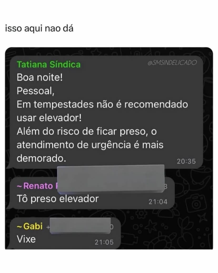 Elevador em tempestade: A aventura do Renato! Elevador em tempestade: A aventura do Renato!