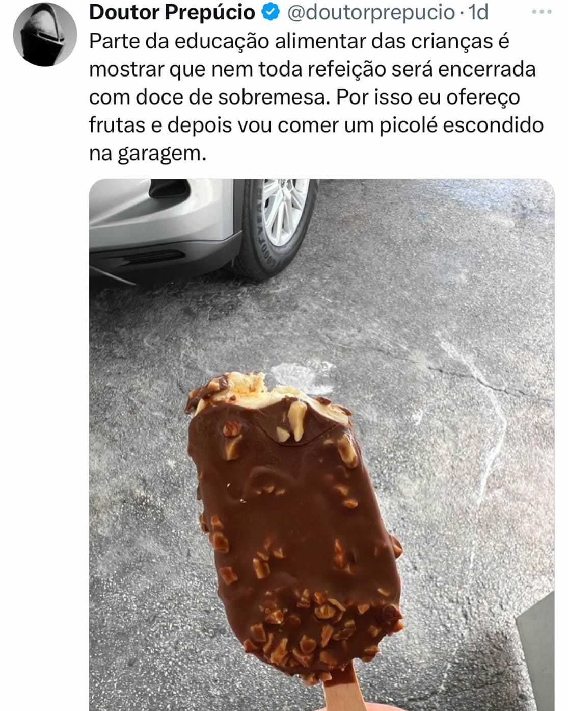 Frutas para as crianças, sorvete pra mim: o verdadeiro equilíbrio alimentar Frutas para as crianças, sorvete pra mim: o verdadeiro equilíbrio alimentar