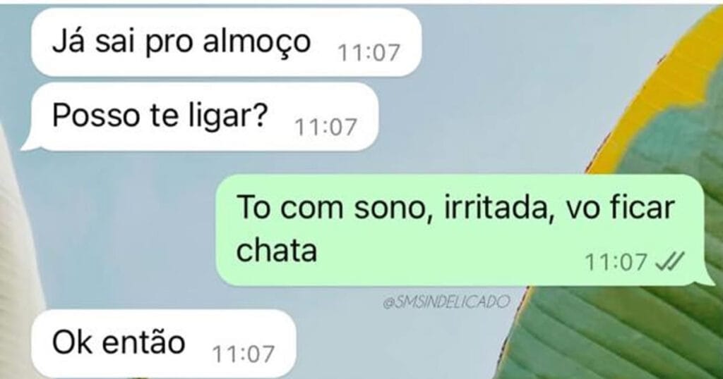 Manual brasileiro de como ganhar uma DR em 2 mensagens!