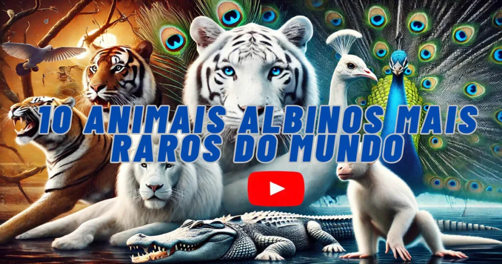Conheça os 10 animais albinos mais raros do mundo