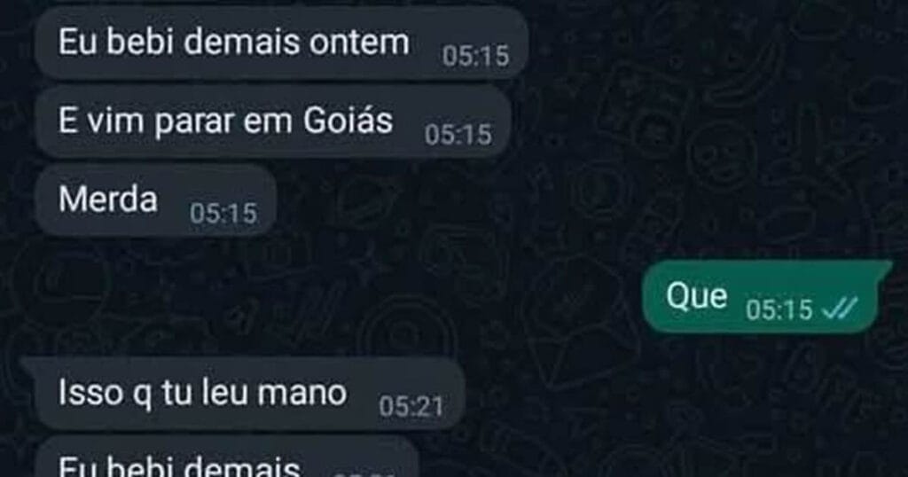 Do shot ao Goiás: A viagem mais aleatória da história!