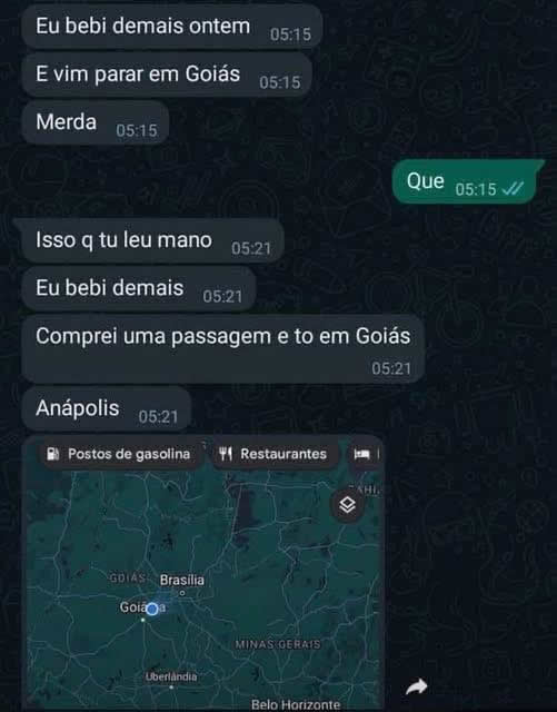 Do shot ao Goiás: A viagem mais aleatória da história!